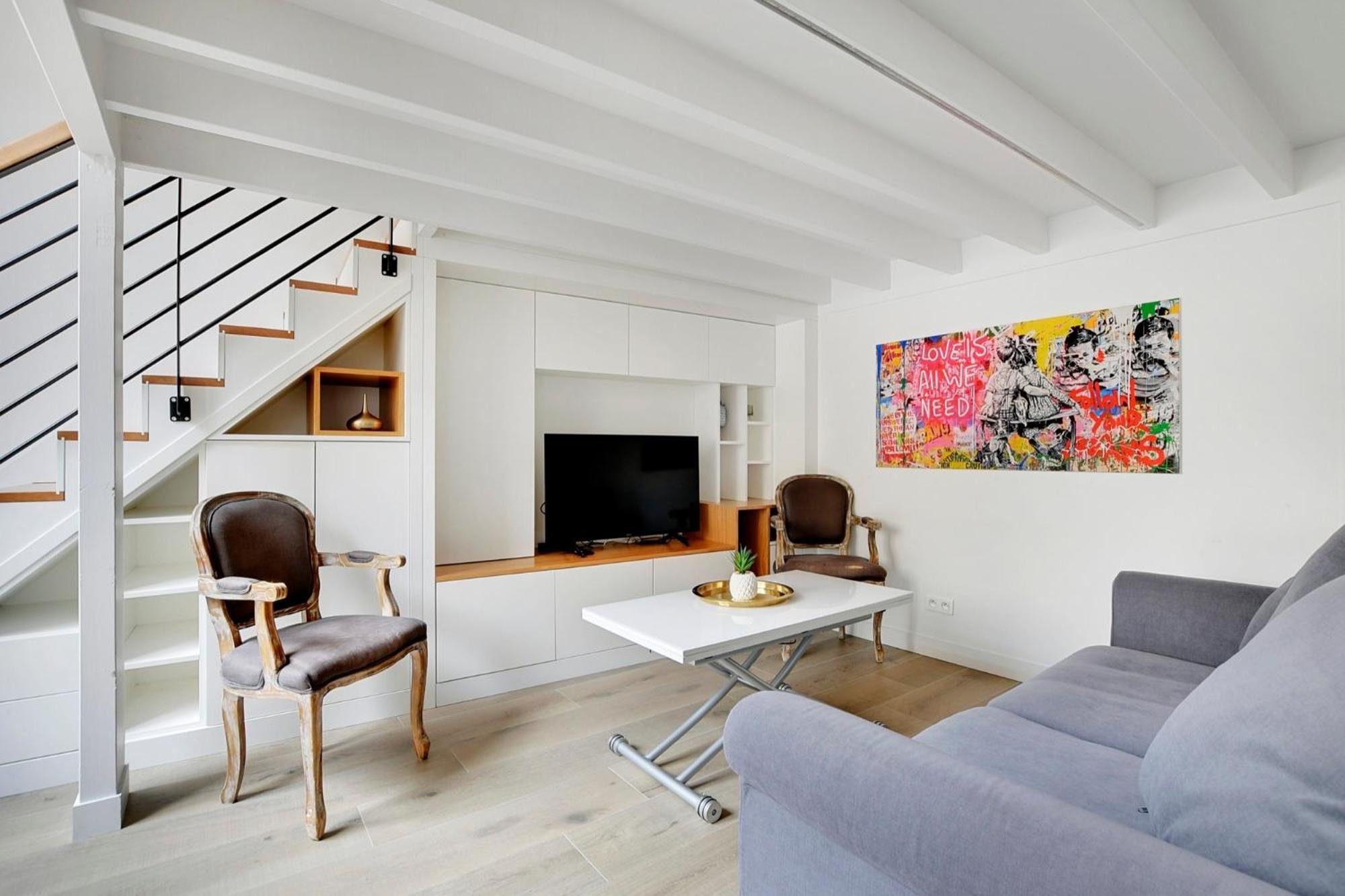 Duplex Notre-Dame De Paris Apartment Bagian luar foto